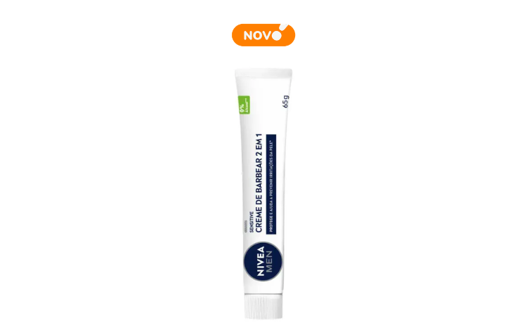 Creme de Barbear Nivea Men Sensitive 65g