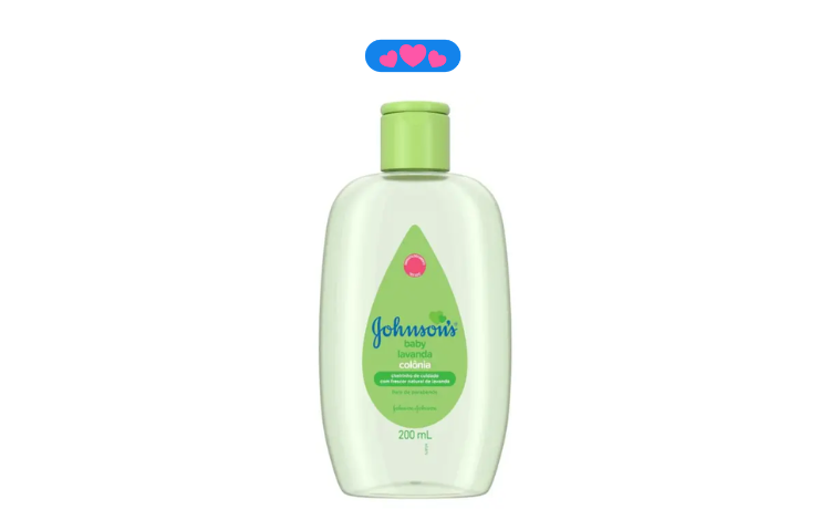 Colônia Johnson's Baby Lavanda 200ml