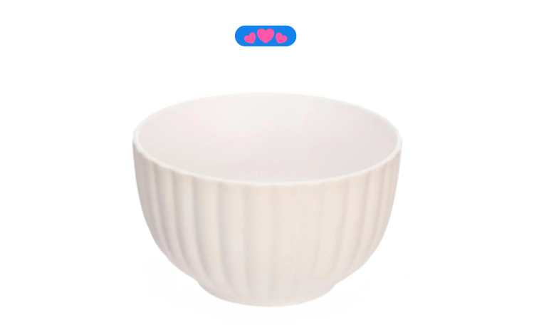 Bowl Hauskraft Bella Branco 450ml