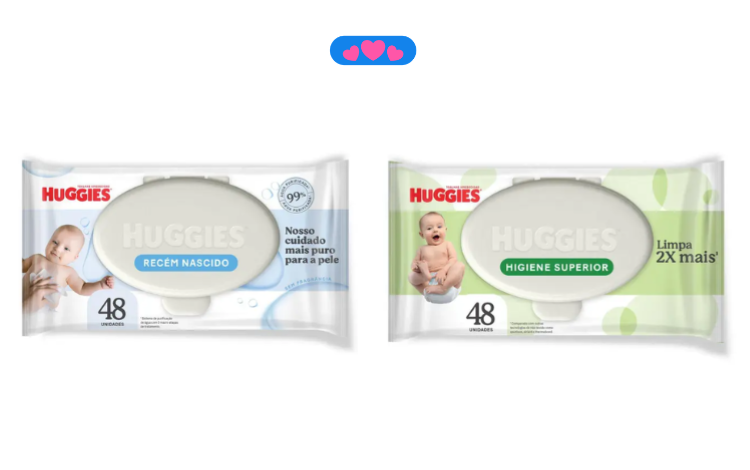 Lenço Umedecido Huggies 48 Unid. - Unidade