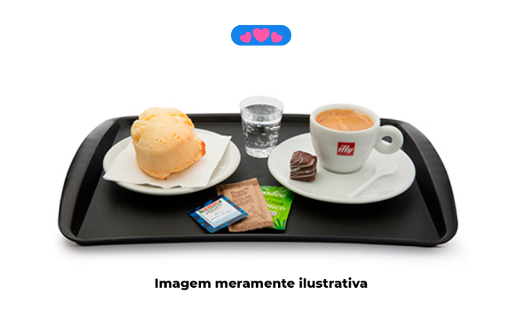 Combo Café Expresso + Pão de Queijo